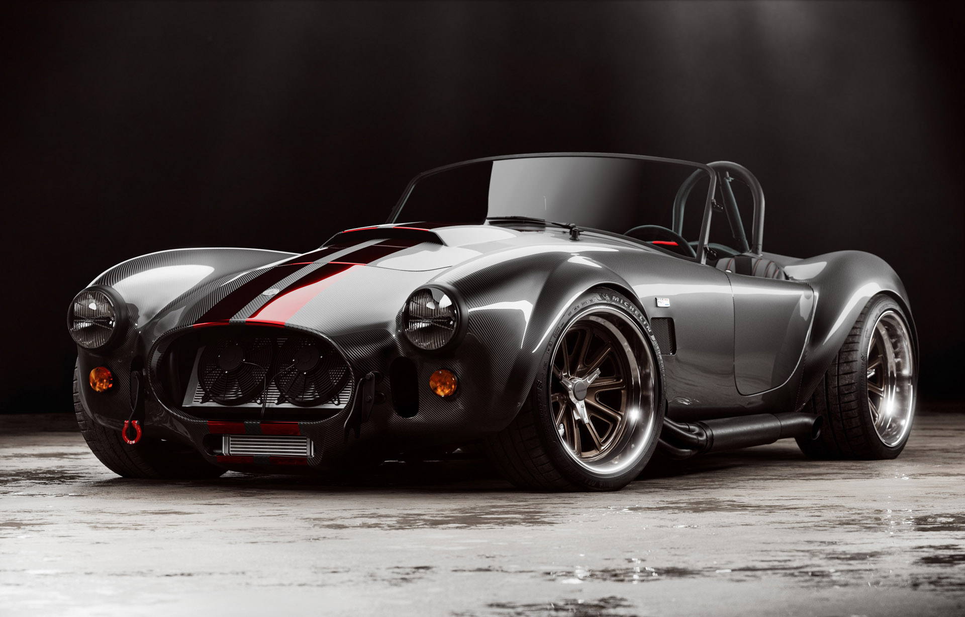 Diamond Edition Carbon Fiber Cobra Racer Car: Único en su tipo que empuja el límite