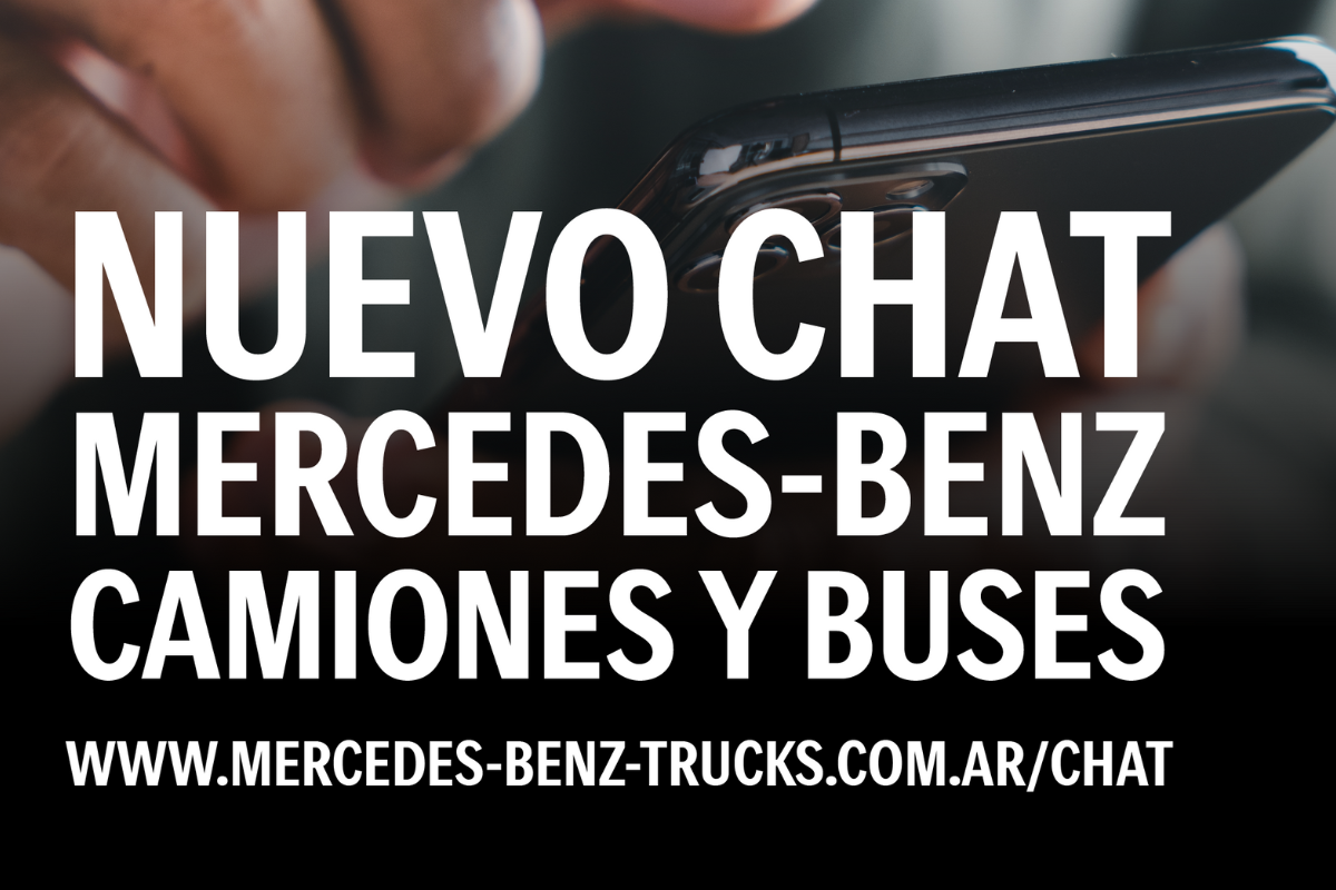 Mercedes-Benz Camiones y Buses lanza su chat online renovado