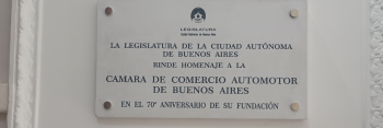 Reconocimiento de la Legislatura porteña a la CCA