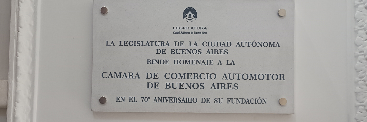 Reconocimiento de la Legislatura porteña a la CCA