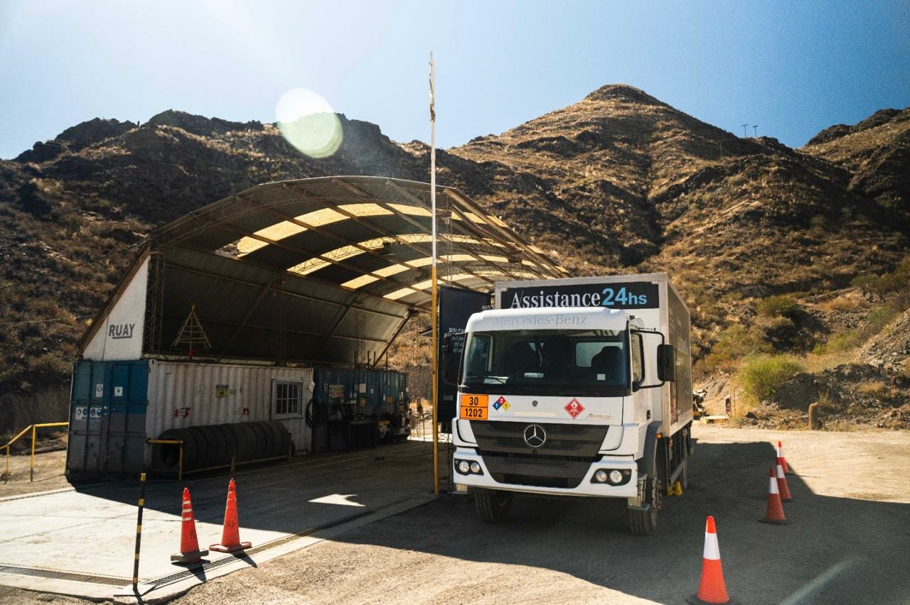 La minería impulsa su desarrollo con camiones Mercedes-Benz