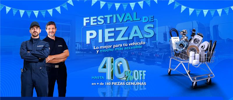 IVECO lanza el “Festival de Piezas” IVECO lanza el “Festival de Piezas”