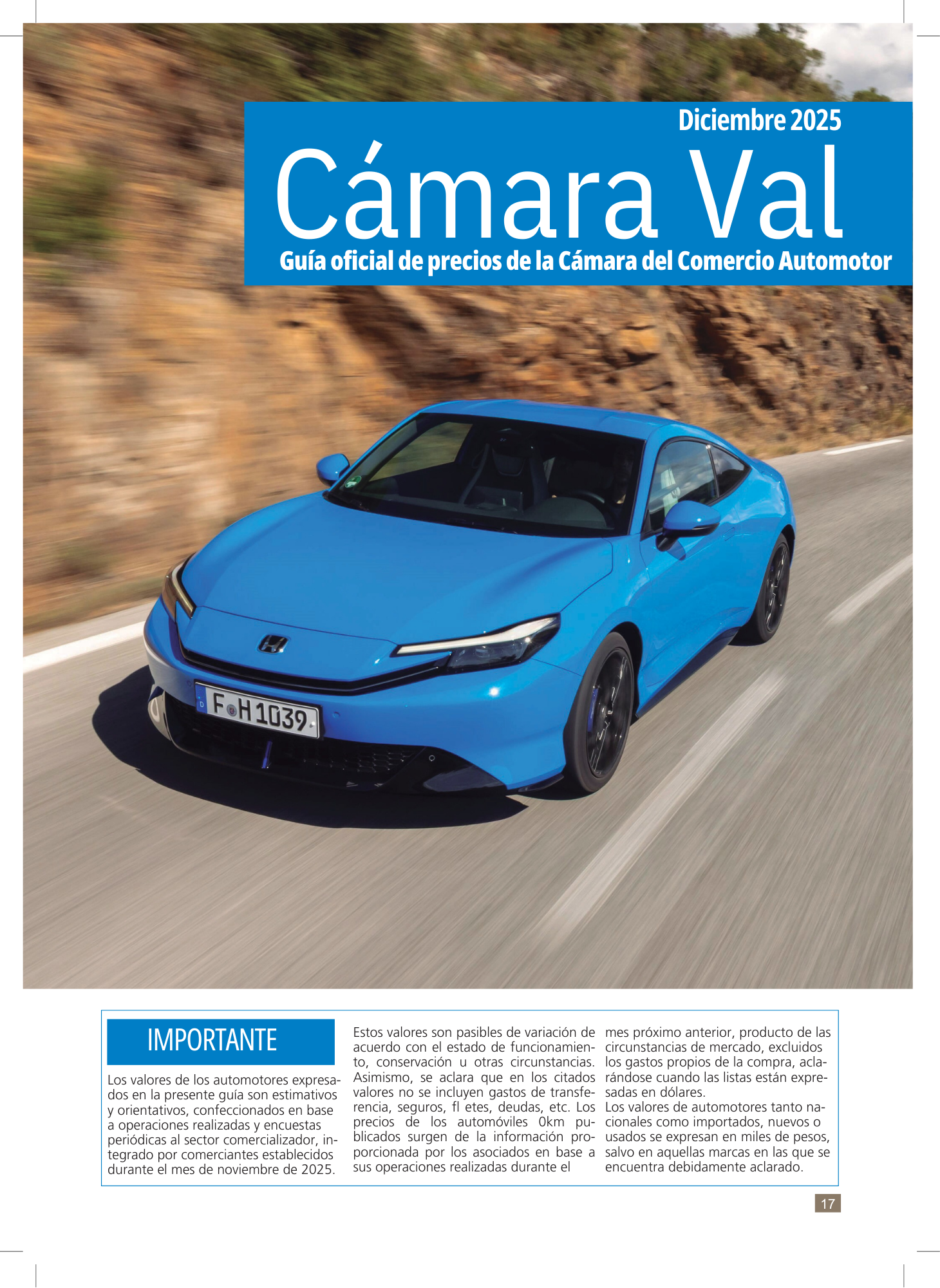 Lista de precios Lista de precios