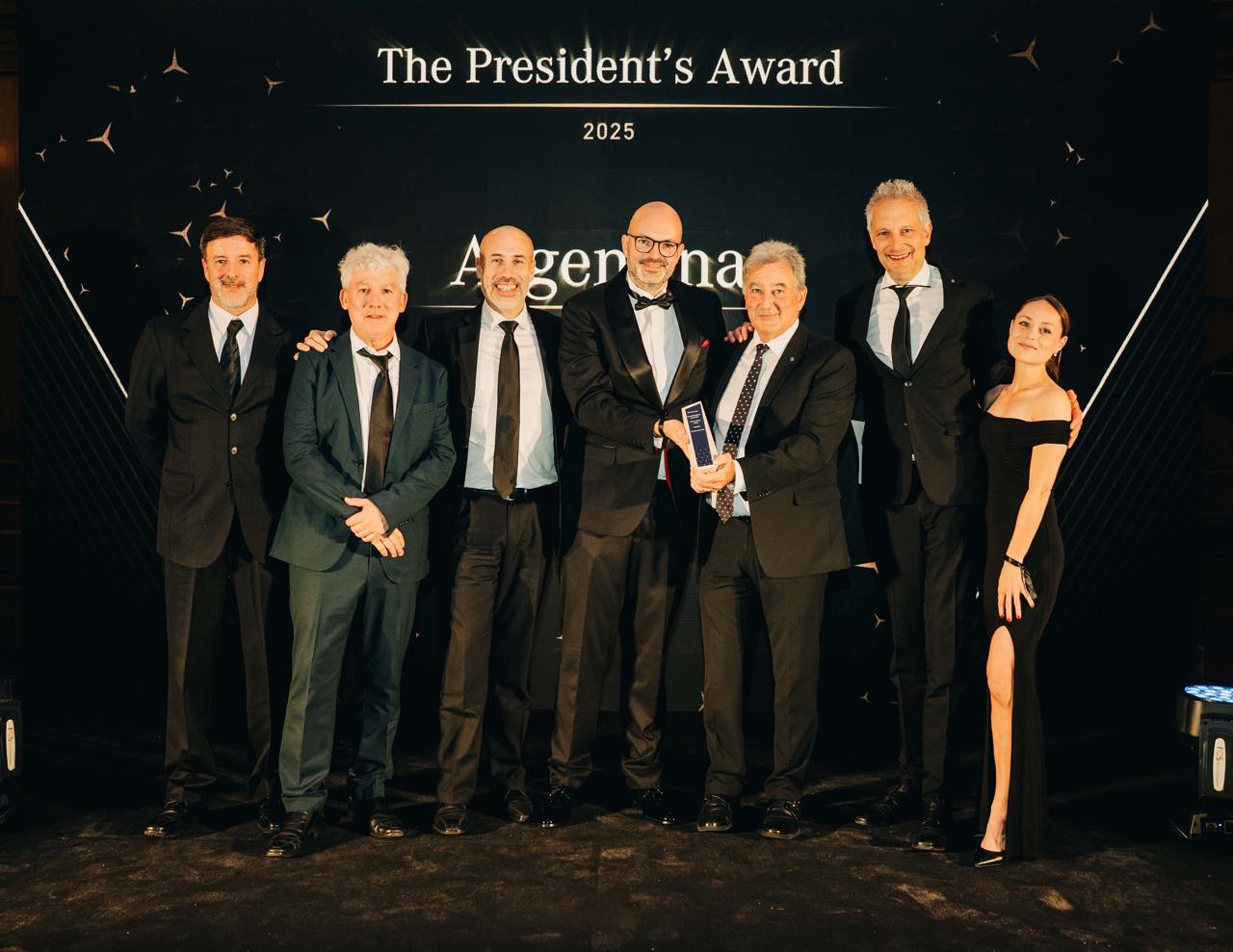 Prestige Auto recibió la distinción “The President´s Award”