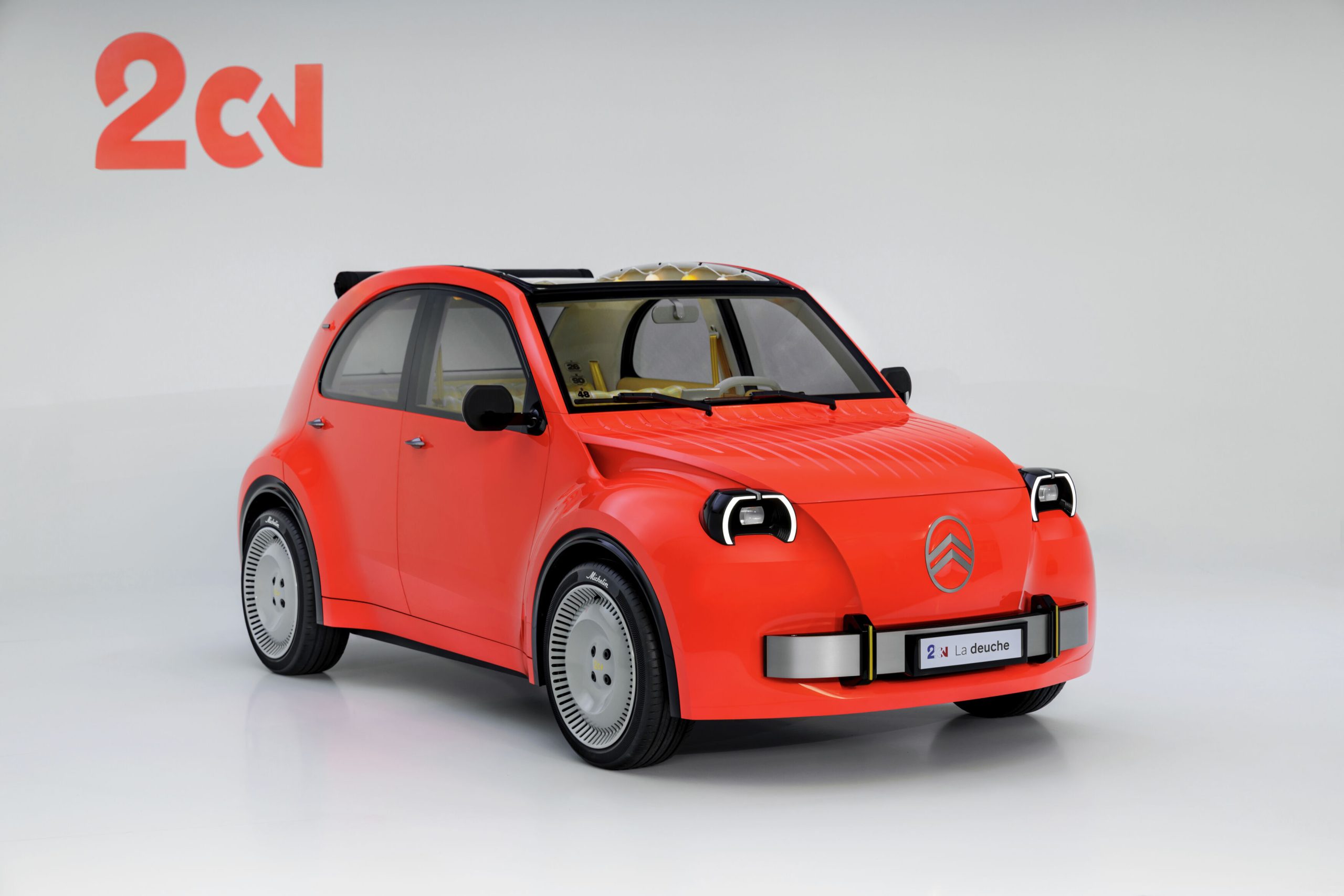 2 CV Concept: Eléctrico, minimalista, compacto e ingenioso 2 CV Concept: Eléctrico, minimalista, compacto e ingenioso